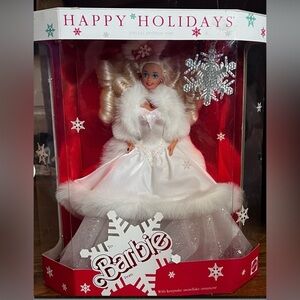Happy Holidays 1989 Barbie unopened in mint condition !